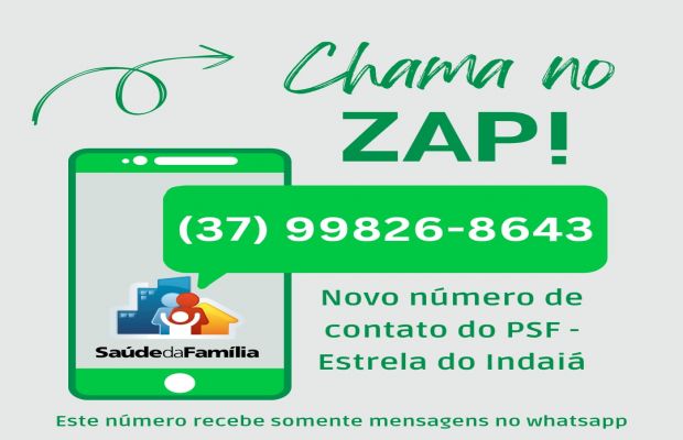 Nosso WhatsApp mudou!