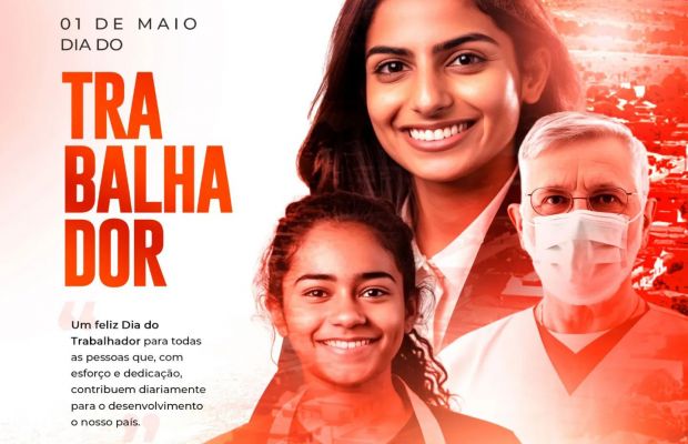 1º de maio - Dia do Trabalhador