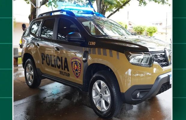 Estrela do Indaiá recebe nova viatura para a Polícia Militar