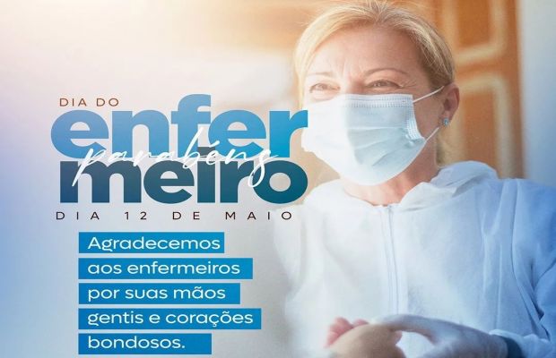 Dia 12 de maio comemora-se o dia internacional da enfermagem e o dia do enfermeiro